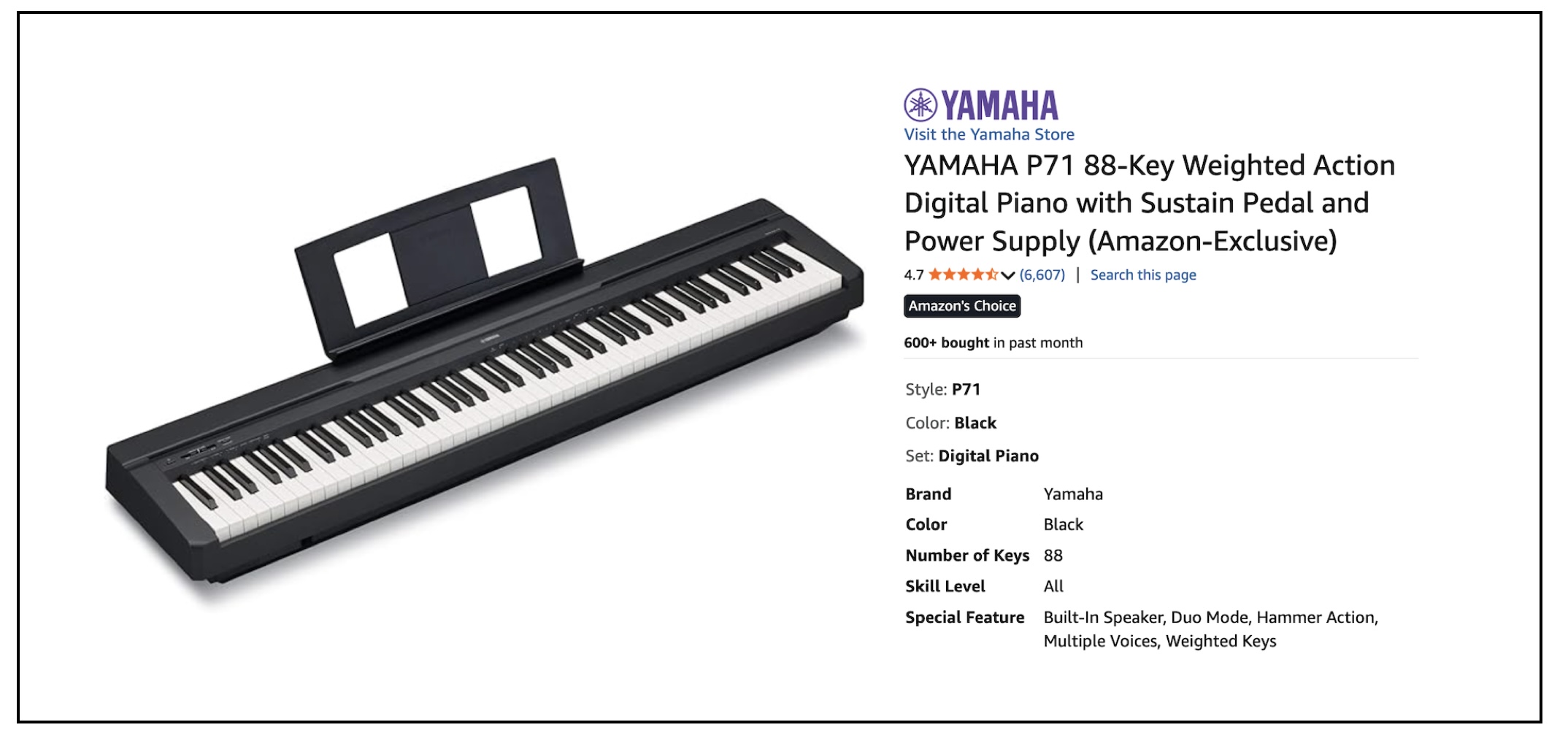 Yamaha Keyboard